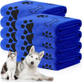 Quick-Dry Microfiber Pet Bath Towel Super Absorbent Drying Towel for Dogs & Cats