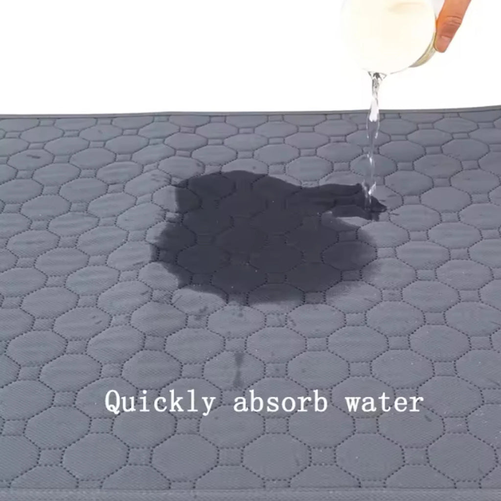 Waterproof Absorbent Pet Training Mat Non-Slip Floor Sofa Protector for Puppies & Cats