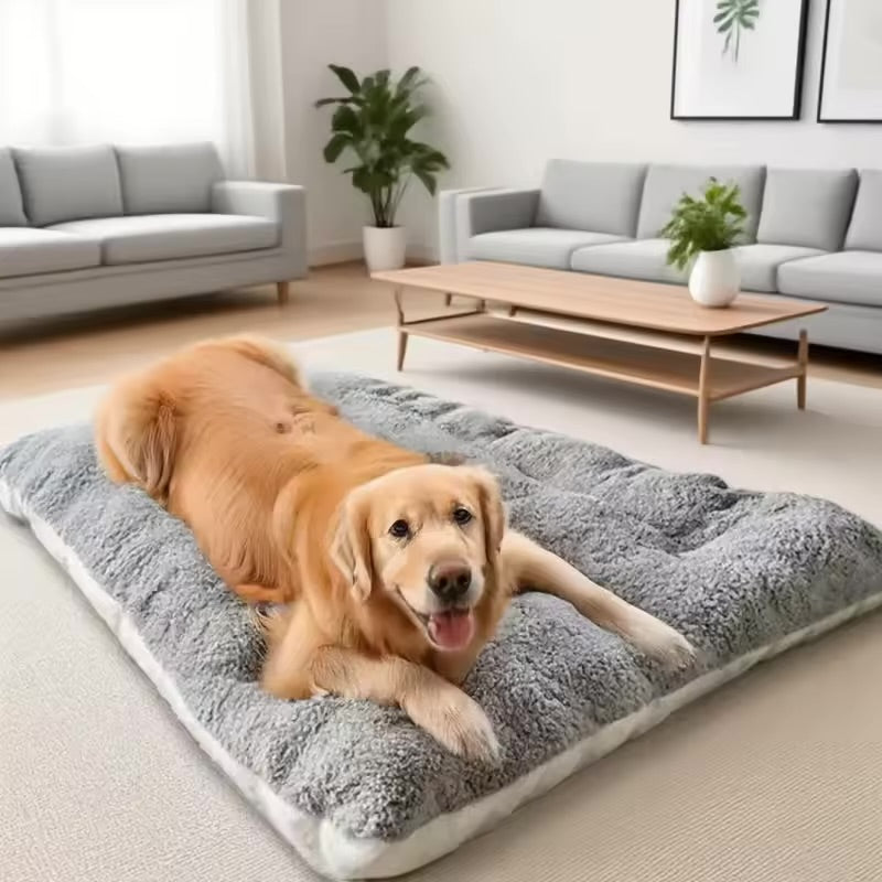 Extra Large Plush Dog Sofa Bed Super Soft Thickened Pet Mat for Small Medium Large Dogs