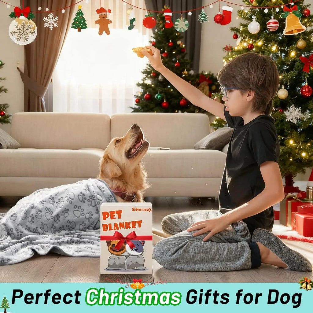 Premium Soft Pet Blanket Washable Cozy Blanket for Cats & Dogs of All Sizes