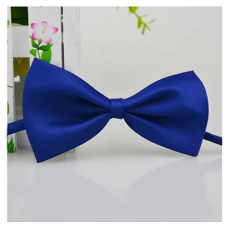 Adjustable Pet Bow Tie Collar Necklace Cute Accessory for Dogs & Cats
