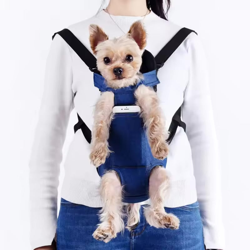 Portable Pet Travel Carrier Bag Breathable Backpack Tote for Cats & Dogs