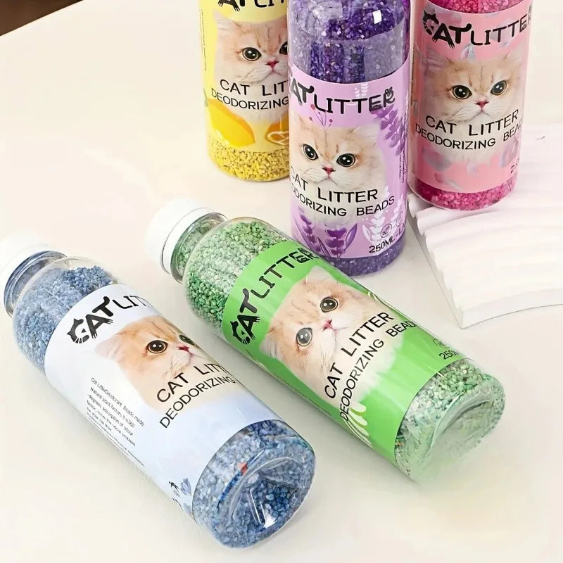 Cat Litter Deodorizing Beads Odor Eliminator Freshener for Cat Litter Box
