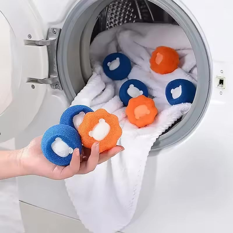 Pet Hair Remover Laundry Ball Washing Machine Fur & Lint Catcher for Dogs & Cats