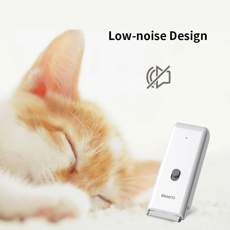 Professional Silent Pet Grooming Clippers  Waterproof Electric Hair Trimmer for Kittens & Puppies