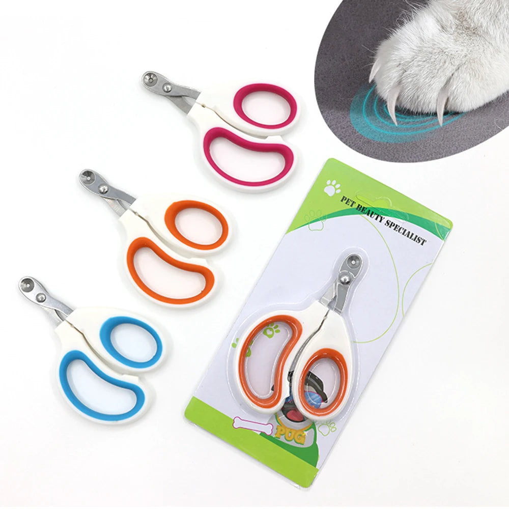 Professional Pet Nail Clippers Safe & Precise Trimmer for Cats & Dogs