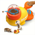 Little Yellow Duck Pet Treat Dispenser Interactive IQ Training Feeding Toy for Dogs & Cats