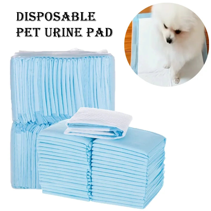 Disposable Puppy Training Pee Pads Absorbent Odor Control Quick Dry Dog Toilet Mats