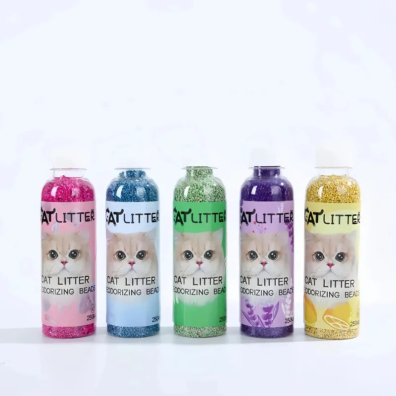 Cat Litter Deodorizing Beads Odor Eliminator Freshener for Cat Litter Box