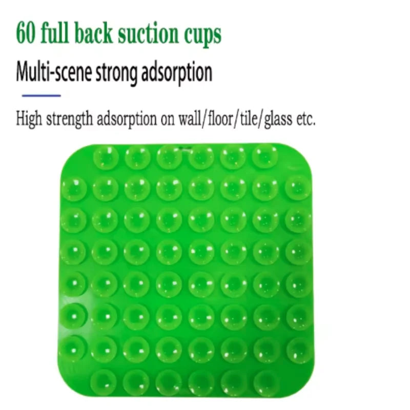 Silicone Pet Lick Mat Slow Feeder & Bath Distraction Suction Pad for Dogs & Cats