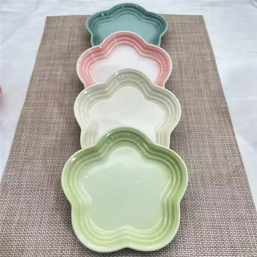 Ceramic Elevated Cat Bowl Extra Wide Anti-Vomiting Whisker Stress-Free Feeding Bowl