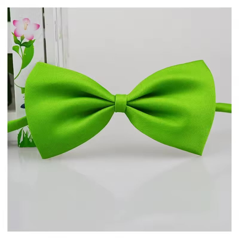 Adjustable Pet Bow Tie Collar Necklace Cute Accessory for Dogs & Cats