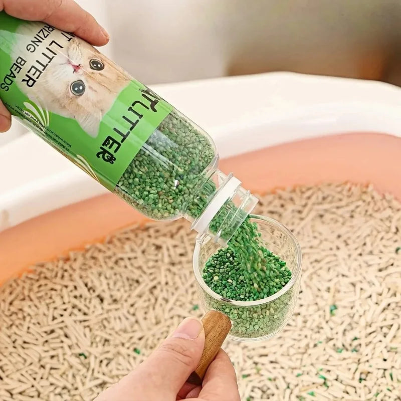 Cat Litter Deodorizing Beads Odor Eliminator Freshener for Cat Litter Box