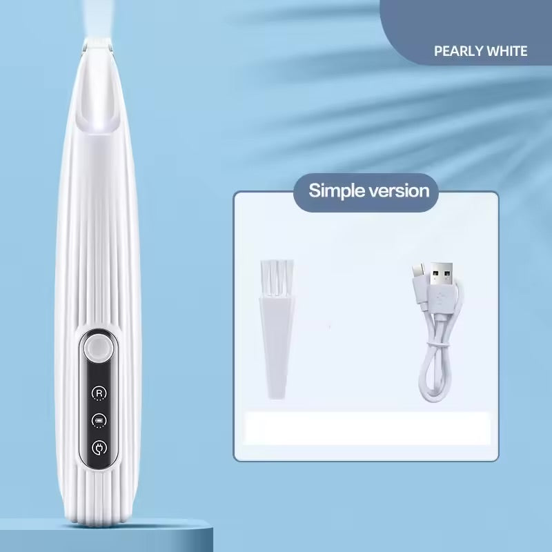 LED Pet Paw Hair Trimmer Waterproof Professional Dog Grooming Clipper with Wide Blade