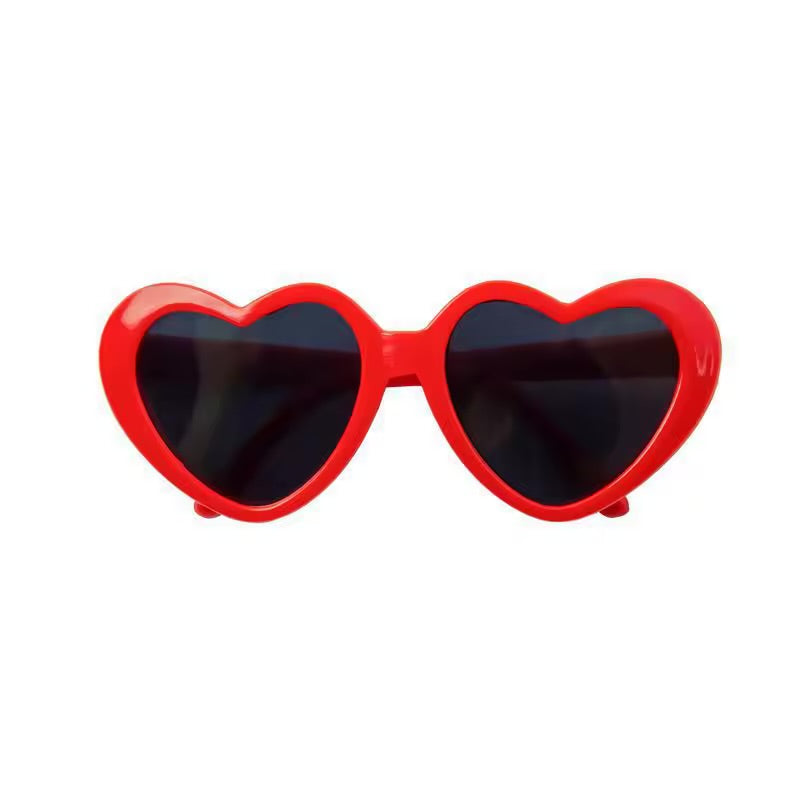 Fashion Pet Sunglasses Creative Love Heart Glasses for Cats & Dogs