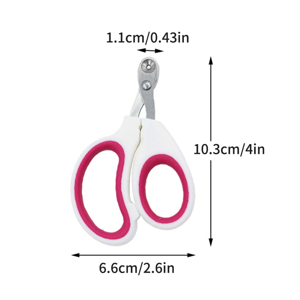 Professional Pet Nail Clippers Safe & Precise Trimmer for Cats & Dogs