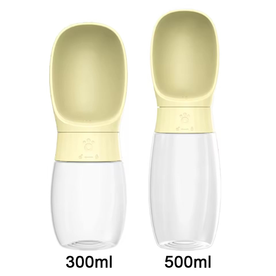 “Portable Dog Water Bottle & Travel Bowl — 500ml Leak-Proof Dispenser for Walks & Hiking”