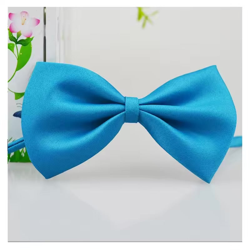 Adjustable Pet Bow Tie Collar Necklace Cute Accessory for Dogs & Cats