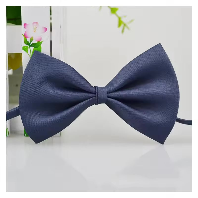 Adjustable Pet Bow Tie Collar Necklace Cute Accessory for Dogs & Cats