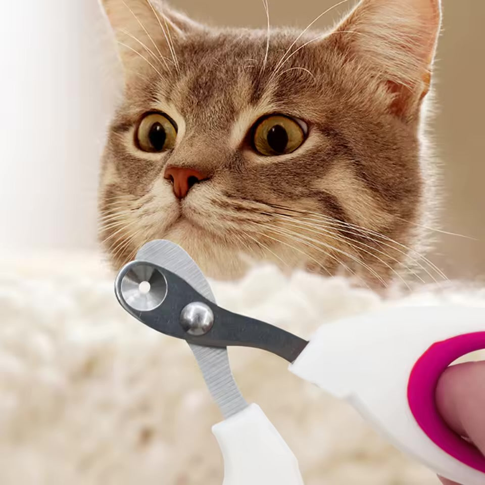 Professional Pet Nail Clippers Safe & Precise Trimmer for Cats & Dogs