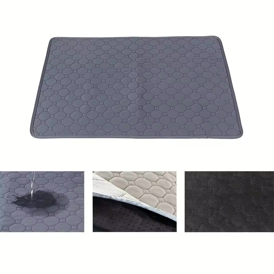 Waterproof Absorbent Pet Training Mat Non-Slip Floor Sofa Protector for Puppies & Cats