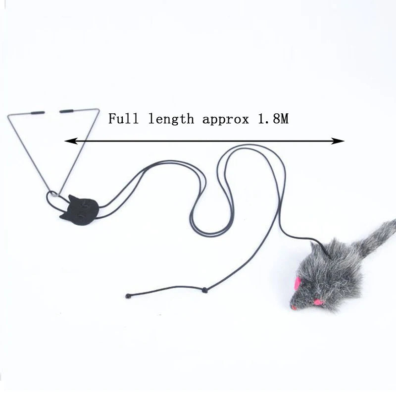 Door Hanging Cat Toy Interactive Stress Relief Hanging Toy for Cats & Kittens