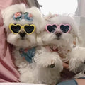 Fashion Pet Sunglasses Creative Love Heart Glasses for Cats & Dogs