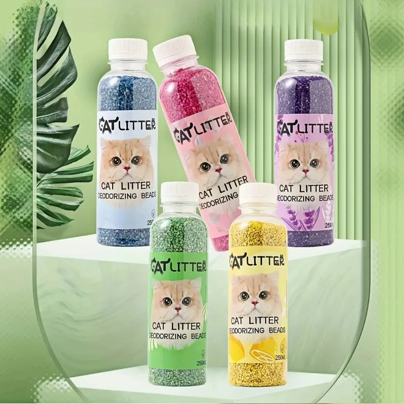 Cat Litter Deodorizing Beads Odor Eliminator Freshener for Cat Litter Box
