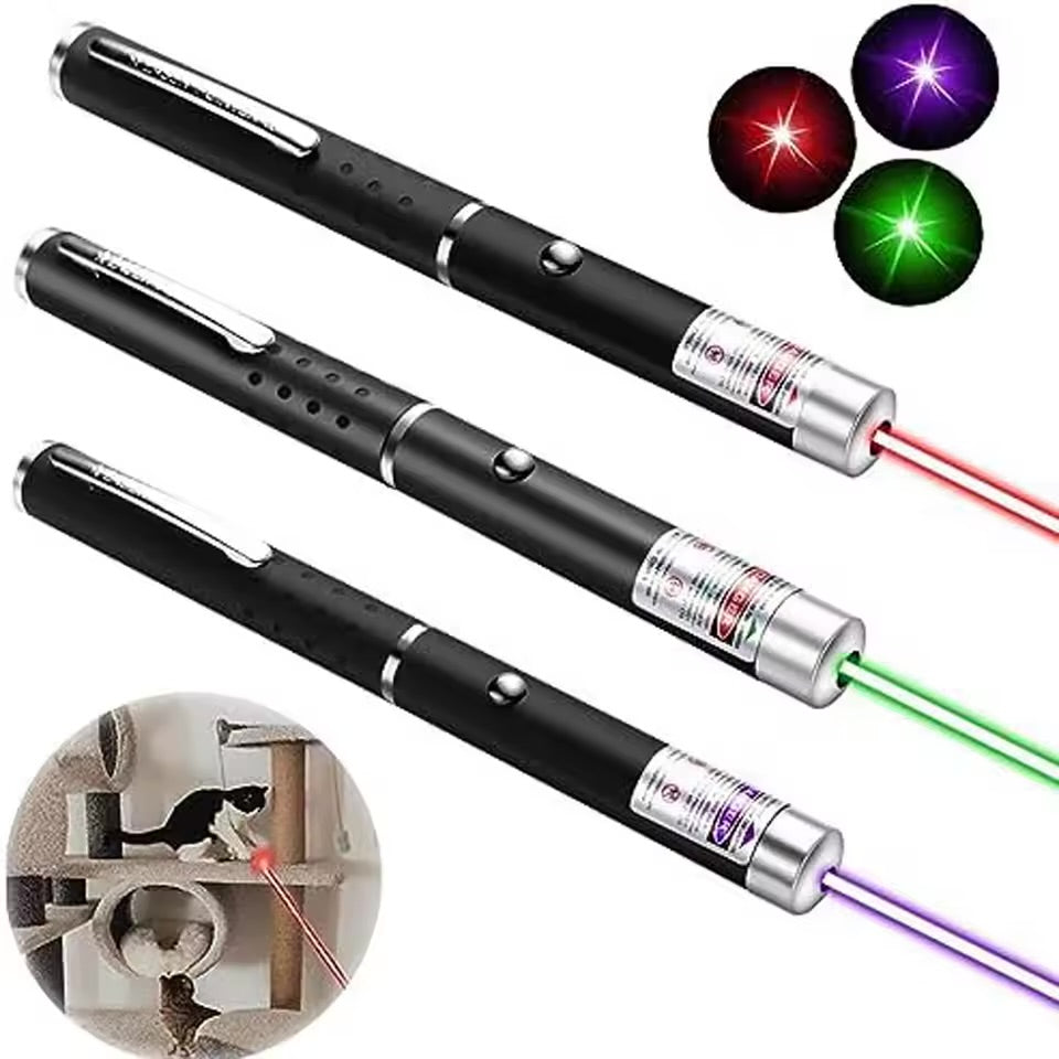 “2-in-1 Cat Laser Toy & LED Flashlight — Portable Pet Entertainer”