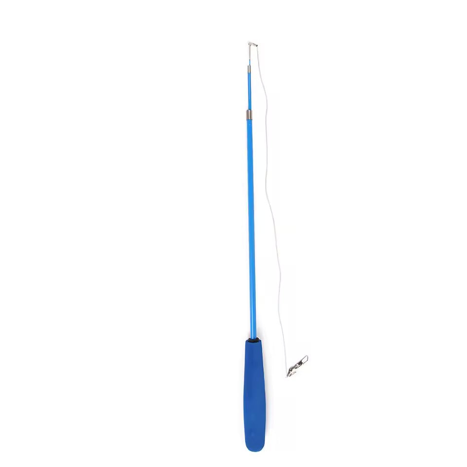 11pc Replacement Cat Feather Toy Set Retractable Cat Wand Replacement Heads