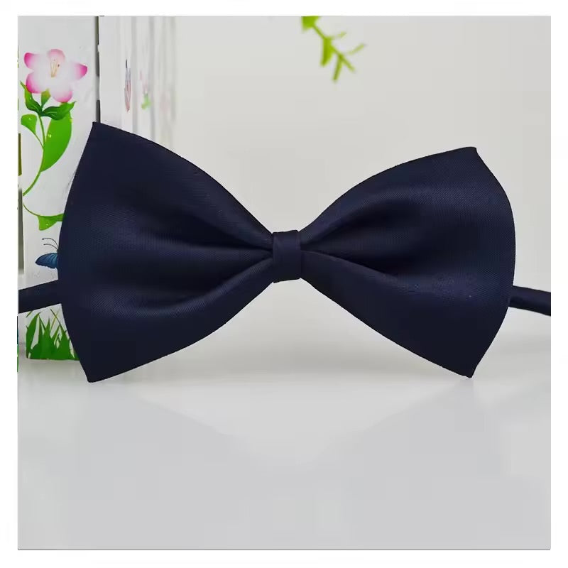 Adjustable Pet Bow Tie Collar Necklace Cute Accessory for Dogs & Cats