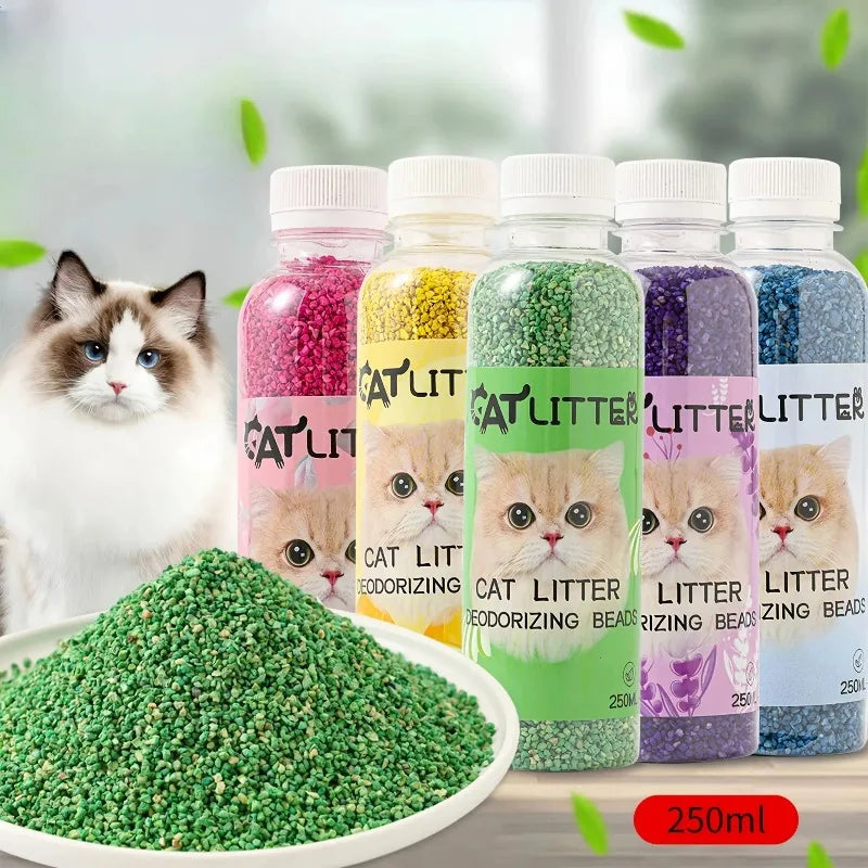 Cat Litter Deodorizing Beads Odor Eliminator Freshener for Cat Litter Box
