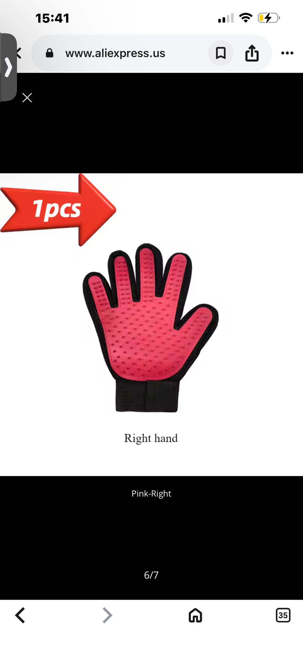 “Pet Grooming & Deshedding Glove — Gentle Massage Hair Remover for Dogs & Cats”