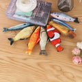 3D Fish Catnip Plush Cat Toy Soft Interactive Simulation Fish Doll for Cats