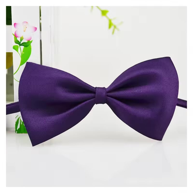 Adjustable Pet Bow Tie Collar Necklace Cute Accessory for Dogs & Cats