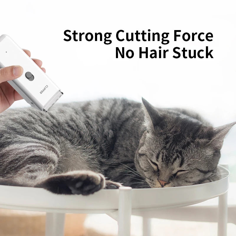 Professional Silent Pet Grooming Clippers  Waterproof Electric Hair Trimmer for Kittens & Puppies