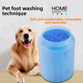 Portable Pet Paw Cleaner Cup Silicone Foot Washing Brush & Towel for Dogs