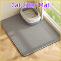 Premium Large Cat Litter Mat Waterproof Double Layer Non-Slip Washable Trapper 90x60cm