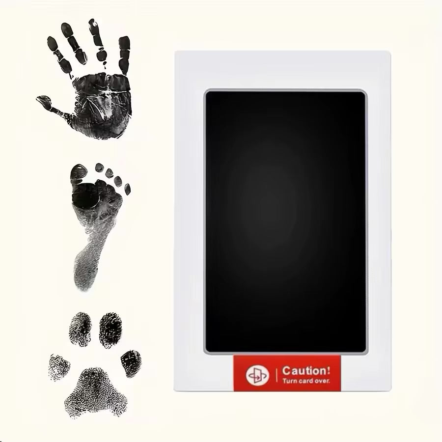 Pet Paw Print Ink Pad Kit Safe NonToxic Inkless Keepsake for Cats & Dogs