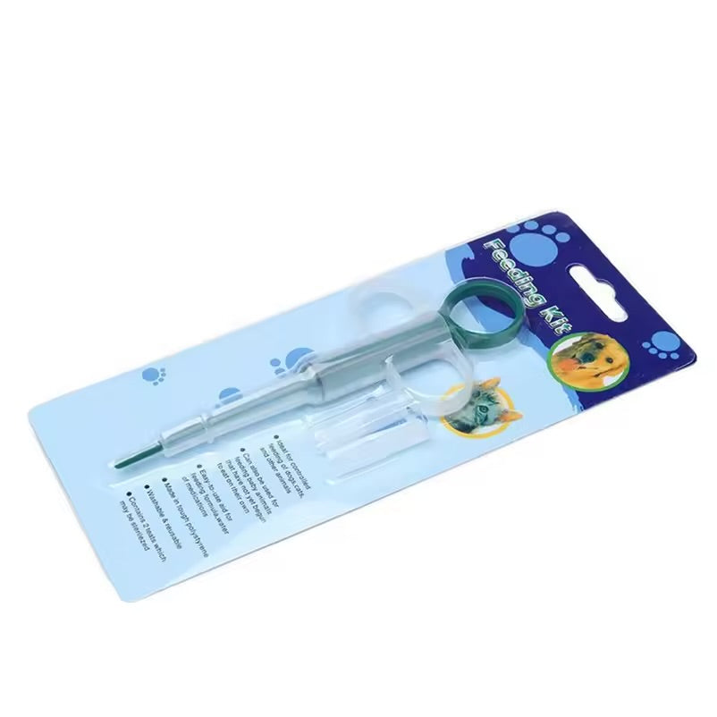 Silicone Pet Feeding Syringe Safe Medicine & Liquid Feeder for Cats & Small Pets