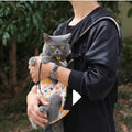 Portable Pet Travel Carrier Bag Breathable Backpack Tote for Cats & Dogs