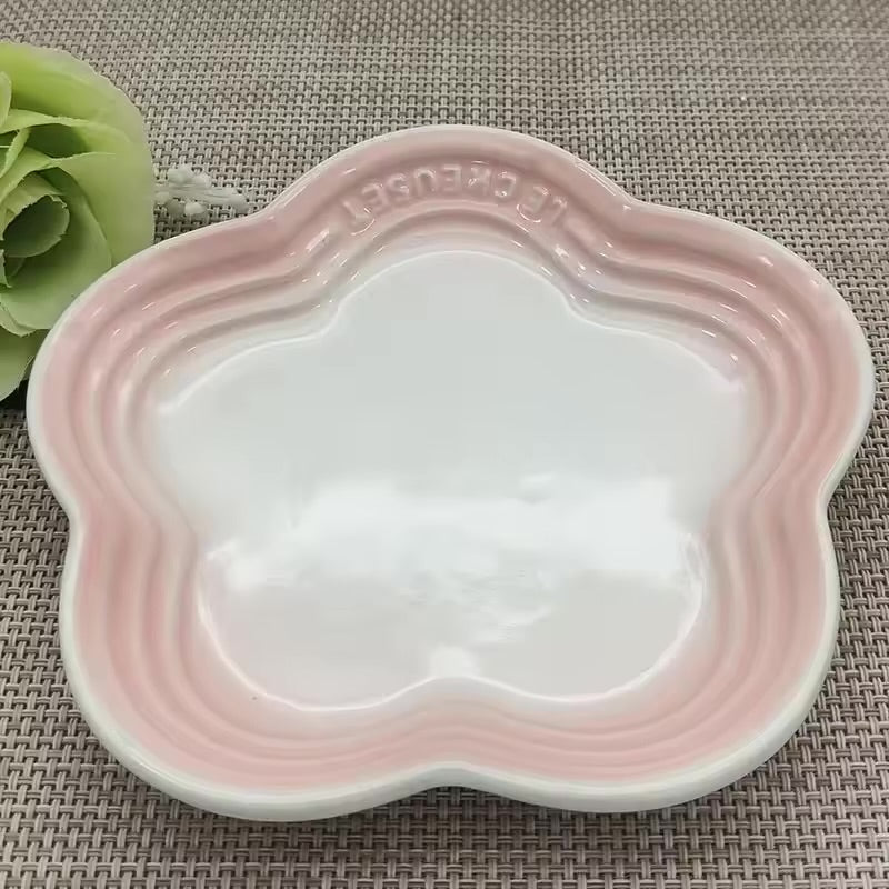 Ceramic Elevated Cat Bowl Extra Wide Anti-Vomiting Whisker Stress-Free Feeding Bowl